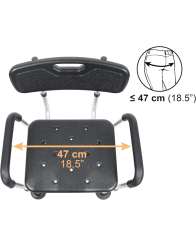 Silla de Ducha con Asas