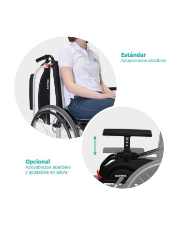 Apoyabrazos Regulable sin Panel Silla Agile | Lado Izquierdo