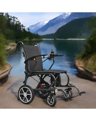 Silla Eléctrica Ultraligera NOVA Fibra de Carbono
