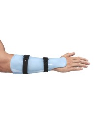 Férula Antebraquial en Termoplástico ha sido desarrollada para el control y protección del antebrazo.