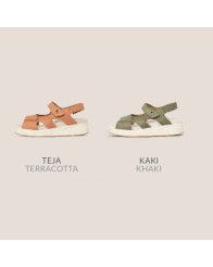 Sandalias de Mujer con Doble Velcro