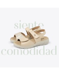 Sandalia Comoda Ajustable Mujer