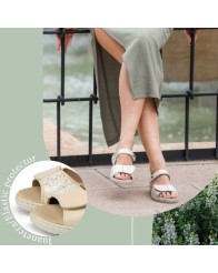 Sandalia Comoda Ajustable Mujer