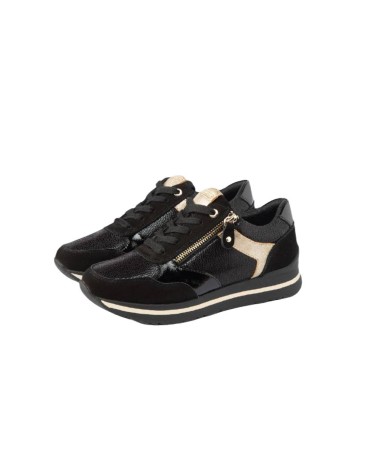 Zapatilla de Mujer con Cremallera Lateral