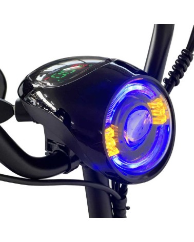 Scooter plegable CITY luces led