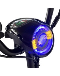 Scooter plegable CITY luces led