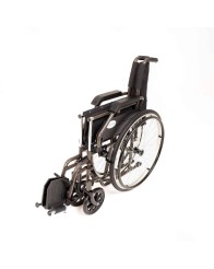 Silla de Ruedas de Acero Plegable Rambla