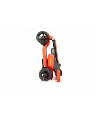 Plegado compacto ideal para transporte y almacenaje vertical
