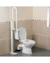 Barra regulable en altura para baño