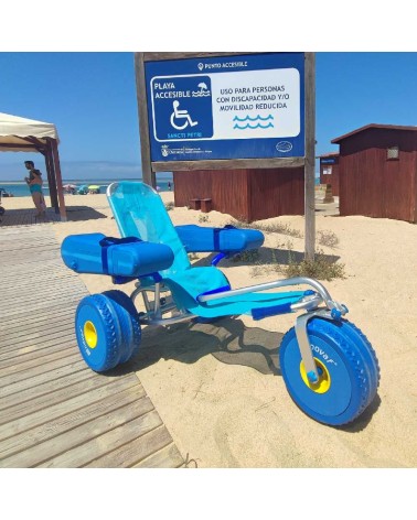 Silla de Ruedas Anfibia Infantil Oceanic Atlantic