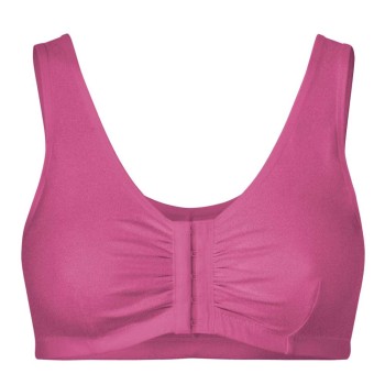 Sujetador de descanso post-operatorio Leisure BH 110 de algodón con cierre delantero y espalda alta.