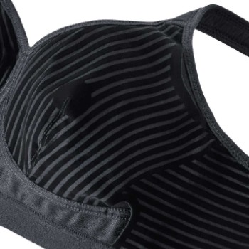 Sujetador deportivo Move One Bra de nylon y elastano, sin aros, con tecnología de flocado de silicona 3D.