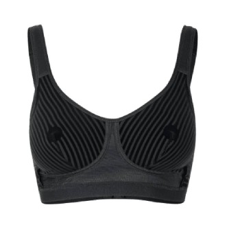Sujetador deportivo Move One Bra de nylon y elastano, sin aros, con tecnología de flocado de silicona 3D.