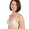 Sujetador para prótesis Petit T-Shirt 105 de copa moldeada con relleno, diseñado para usar con camisetas.