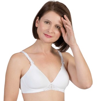 Sujetador para prótesis Petit T-Shirt 105 de copa moldeada con relleno, diseñado para usar con camisetas.