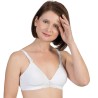 Sujetador para prótesis Petit T-Shirt 105 de copa moldeada con relleno, diseñado para usar con camisetas.