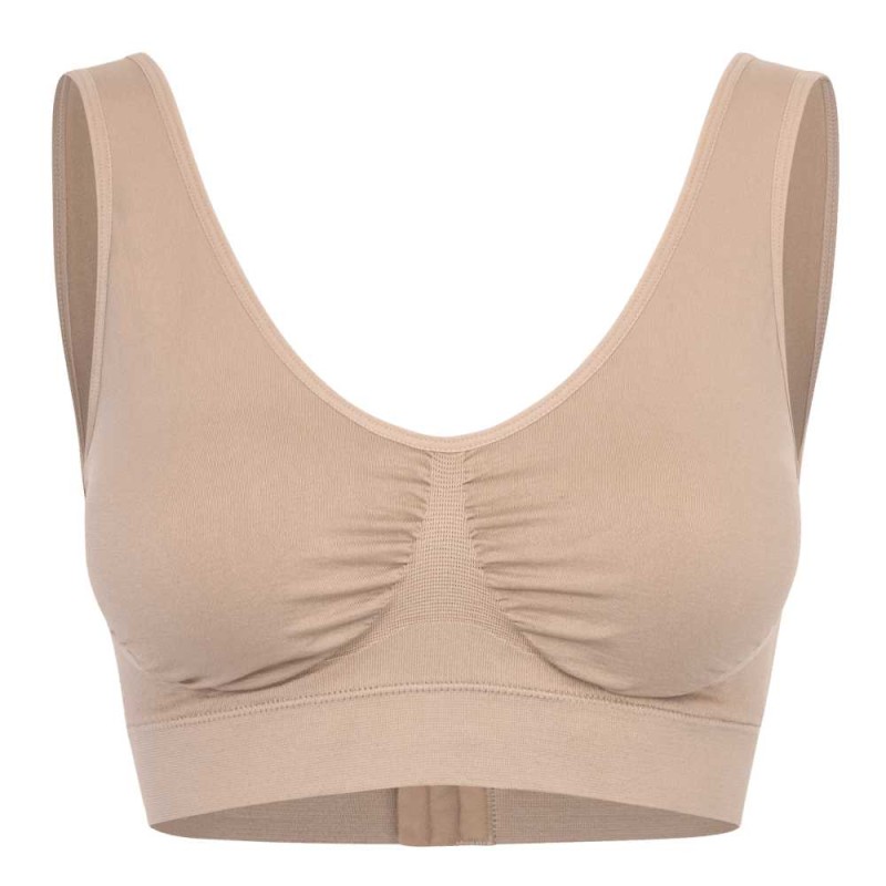 Sujetador para prótesis Comfy Classic 136 sin costuras, ideal para deporte y uso diario.