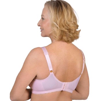 Sujetador para prótesis Front Lace 101 de microfibra con encaje, copa moldeada y tacto natural.