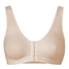 Sujetador de algodón moldeado Molded Leisure 130, sin costuras y con cierre frontal, ideal para post-cirugía.