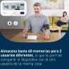 Tensiómetro digital de brazo OMRON M3 Comfort AFib con pantalla y manguito Intelli Wrap.