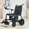 Silla de ruedas eléctrica Libercar Vera ultraligera de fibra de carbono plegable.