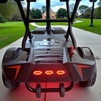 Scooter eléctrico plegable Libercar Zenit de color azul con chasis de magnesio.