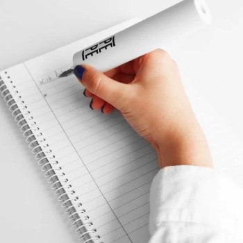 Juego de 6 tubos de espuma de colores azul, negro y blanco para engrosar mangos de cubiertos y utensilios.