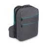 Mochila médica City's de Elite Bags en color gris bitono con diseño ergonómico y compartimentos extraíbles.