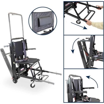 Silla de Ruedas Eléctrica y Portátil para Subir Escaleras