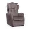 Sillón elevador relax modelo Dafne con sistema de ruedas ocultas y mando a distancia.