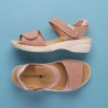 Sandalias con Doble Cierre Velcro