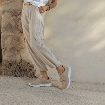 Zapatillas de Deporte con Velcro Mujer