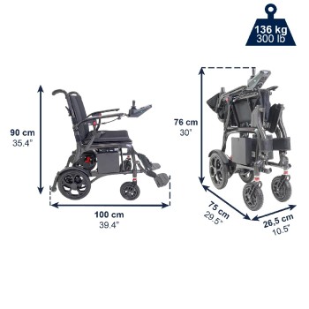 Silla de Ruedas Eléctrica Kmina