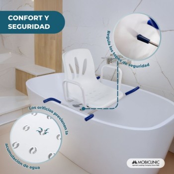 Silla de Baño Giratoria Lago para Bañera