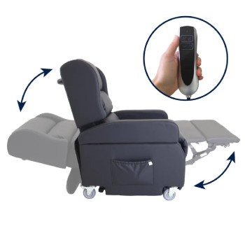 Sillón Elevador Relax Eléctrico con Asa | Ortopédico 170 kg