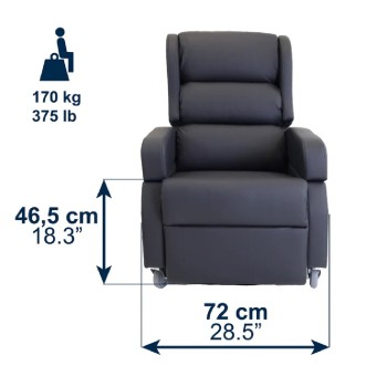 Sillón Elevador Relax Eléctrico con Asa | Ortopédico 170 kg