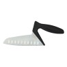 Cuchillo ergonómico WEBEQU para verduras con hoja de acero inoxidable de 17,8 cm y empuñadura superior antideslizante