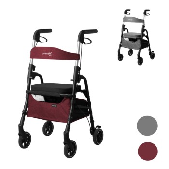 Andador Ligero con Asiento y Cesta W04
