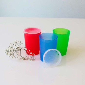Vaso Pistero Graduado 250 ml | Cubierto Adaptado Residencias