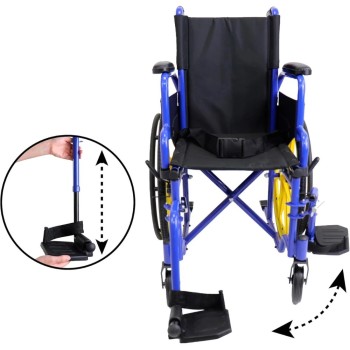 Silla de Ruedas Infantil Autopropulsable P10030 | Plegable