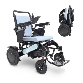 Silla de Ruedas Eléctrica KMINA Gris | Batería Litio 30 Ah
