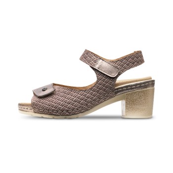 Sandalias con Tacón y Plantilla Extraíble