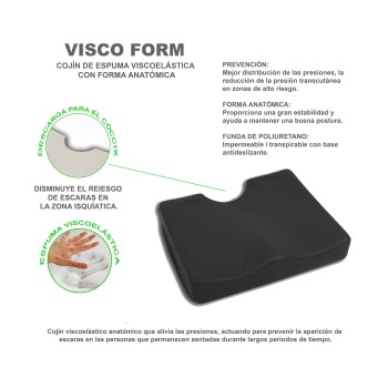 Cojín Viscoelástico Antiescaras VISCO FORM