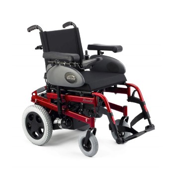 Silla de ruedas eléctrica plegable Quickie Rumba de Sunrise Medical.