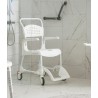 Silla de Ducha y WC Clean Etac 4 Frenos y Cubeta
