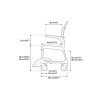 Silla de Ducha y WC Clean Etac 4 Frenos y Cubeta