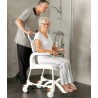 Silla de Ducha y WC Clean Etac 4 Frenos y Cubeta