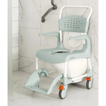 Silla de Ducha y WC Clean Etac 4 Frenos y Cubeta