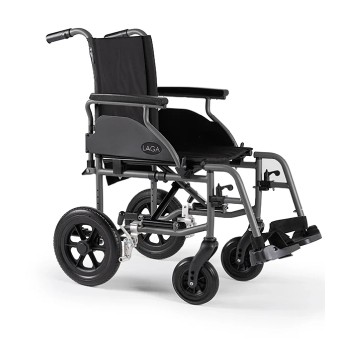 Silla de Ruedas de Acero Plegable Wellell Laga