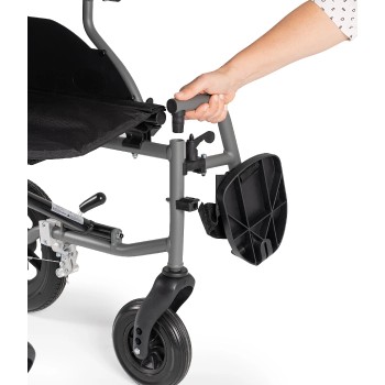 Silla de Ruedas de Aluminio Plegable Wellell Mika